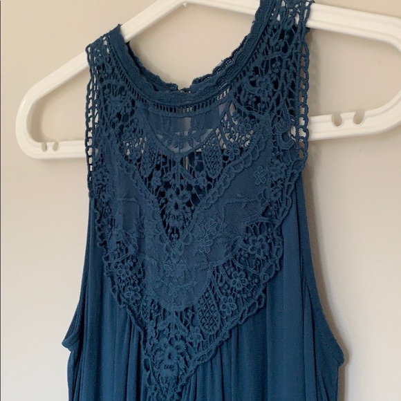 Xhilaration Dresses & Skirts - Blue summer sun dress